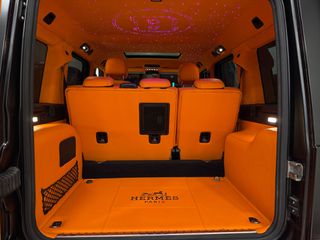 Mercedes-Benz G 63 AMG 2020 BRABUS Widestar Look • Hermes Orange•Burmester • Satin Black-thumb-60