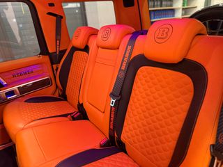 Mercedes-Benz G 63 AMG 2020 BRABUS Widestar Look • Hermes Orange•Burmester • Satin Black-thumb-46