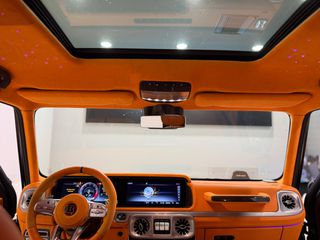 Mercedes-Benz G 63 AMG 2020 BRABUS Widestar Look • Hermes Orange•Burmester • Satin Black-thumb-40