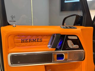 Mercedes-Benz G 63 AMG 2020 BRABUS Widestar Look • Hermes Orange•Burmester • Satin Black-thumb-52