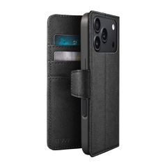 SBS Wallet Classic Case for iPhone 18 Pro Max with Wallet and Stand - Black