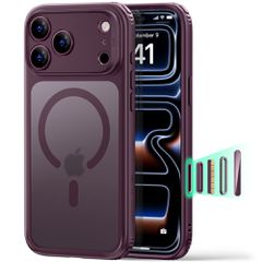 ESR Classic Hybrid MagSafe case for iPhone 18 Pro Max / 17 Pro Max - dark cherry