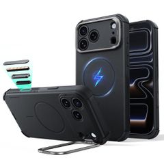 ESR Cyber ​​Tough Kickstand MagSafe Case for iPhone 18 Pro Max / 17 Pro Max - Black