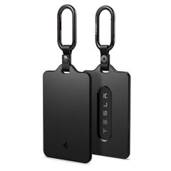 Spigen TO243 Tesla Key Card Holder for Car Keys - Black