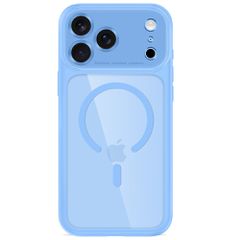 Tech-Protect MagPeak MagSafe CC Case for iPhone 18 Pro Max / 17 Pro Max - Clear Blue-thumb-2