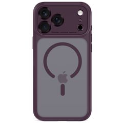Tech-Protect MagPeak MagSafe CC Case for iPhone 18 Pro Max / 17 Pro Max - Dark Cherry Matte-thumb-2