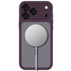 Tech-Protect MagPeak MagSafe CC Case for iPhone 18 Pro Max / 17 Pro Max - Dark Cherry Matte-thumb-3
