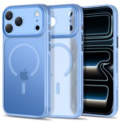 Tech-Protect MagPrime MagSafe CC case for iPhone 18 Pro / 17 Pro - light blue matte