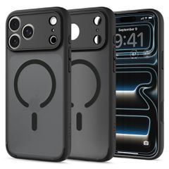 Spigen Ultra Hybrid MagSafe case for iPhone 18 Pro / 17 Pro - frost black