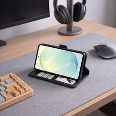 Tech-Protect Wallet Case for Samsung Galaxy S26 FE - Black-thumb-3