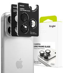 Ringke Camera Frame Protector 2-Pack Tempered Glass for iPhone 18 Pro / Pro Max - Black