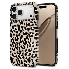 Tech-Protect Lamano MagSafe Case for iPhone 18 Pro Max / 17 Pro Max - Beige/Black-thumb-1