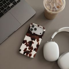 Tech-Protect Lamano MagSafe case for iPhone 18 Pro Max / 17 Pro - brown and white-thumb-4