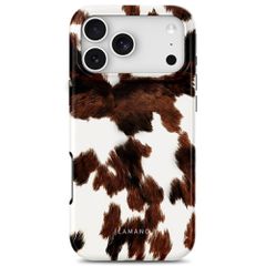 Tech-Protect Lamano MagSafe case for iPhone 18 Pro Max / 17 Pro - brown and white-thumb-2