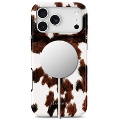 Tech-Protect Lamano MagSafe case for iPhone 18 Pro Max / 17 Pro - brown and white-thumb-3