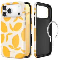Tech-Protect Lamano MagSafe Case for iPhone 18 Pro Max / 17 Pro Max - Yellow and White