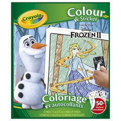 Disney Frozen 2 colour & sticker book