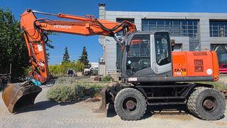 Εκσκαφέας Με Λάστιχα Hitachi 2009 ZW190W-3-thumb-2