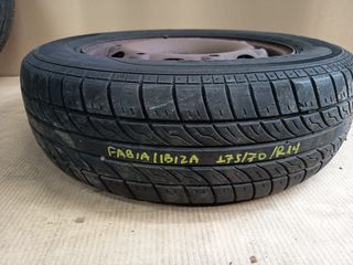 Ζαντολάστιχα σιδερένια 175/70R14 5x100 5Jx14 ET35 για Skoda Fabia 1999-2021 , Skoda Roomster 2006-2015 , Seat Ibiza 2002-2016 , Volkswagen Polo 2002-2017-thumb-13