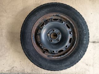 Ζαντολάστιχα σιδερένια 175/70R14 5x100 5Jx14 ET35 για Skoda Fabia 1999-2021 , Skoda Roomster 2006-2015 , Seat Ibiza 2002-2016 , Volkswagen Polo 2002-2017-thumb-1
