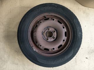 Ζαντολάστιχα σιδερένια 175/70R14 5x100 5Jx14 ET35 για Skoda Fabia 1999-2021 , Skoda Roomster 2006-2015 , Seat Ibiza 2002-2016 , Volkswagen Polo 2002-2017-thumb-3