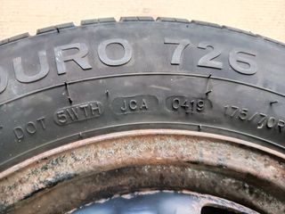 Ζαντολάστιχα σιδερένια 175/70R14 5x100 5Jx14 ET35 για Skoda Fabia 1999-2021 , Skoda Roomster 2006-2015 , Seat Ibiza 2002-2016 , Volkswagen Polo 2002-2017-thumb-4