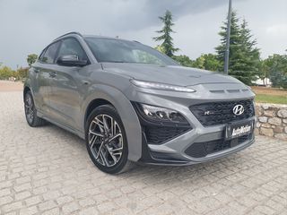 Hyundai Kona 2021 1.0 T-GDI* N LINE* DCT*120hP *ΜΟΝΑΔΙΚΟ ΑΡΙΣΤΟ*-thumb-3