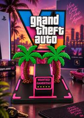 GTA VI Inspired Controller Stand – 3D Printed-thumb-1