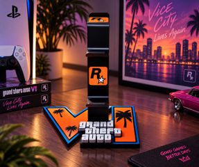 GTA VI Inspired Controller Stand – 3D Printed-thumb-1