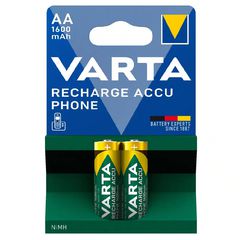 Μπαταρίες Επαναφορτιζόμενες Varta AA 1600mAh