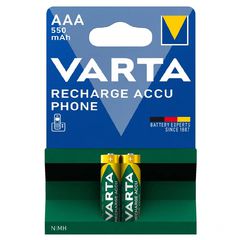 Μπαταρίες Επαναφορτιζόμενες Varta AAA 550mAh