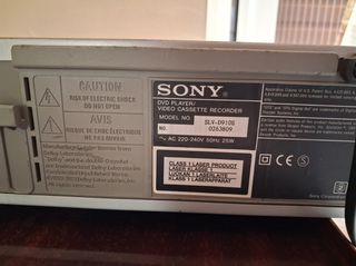 SONY DVD / VHS PLAYER-thumb-2