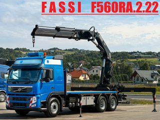 Γερανοί - Φορτηγά Με Γερανό Volvo 2014 Volvo FM 460 Platform 5,80 m FASSI F560RA