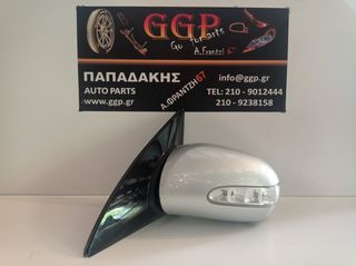 Καθρέπτης Αριστερός Mercedes R Class W251 2006-2012 Ηλεκτρικός Ηλεκτρική Ανάκληση Φως Ασφαλείας 11 Καλώδια Ασημί / Θ