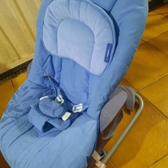 Βρεφικό ρηλάξ Bébé Confort μπλε με ανάκλιση και ζώνη ασφαλείας σε άριστη κατάσταση
