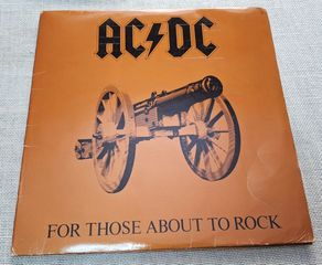 AC/DC – For Those About To Rock We Salute You LP