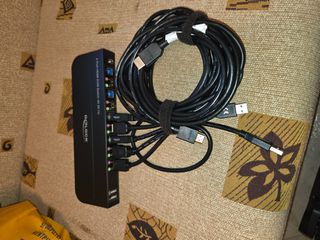 4 υπολογιστές σε 1! Delock 4 Port HDMI KVM Switch 4K 60Hz με Καλώδια Σύνδεσης