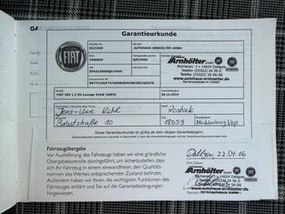 Fiat 500 2016 1.2 Βενζίνη Euro6 Lounge Facelift 41.000km γνήσια - ΑΥΤΟΜΑΤΟ-thumb-59