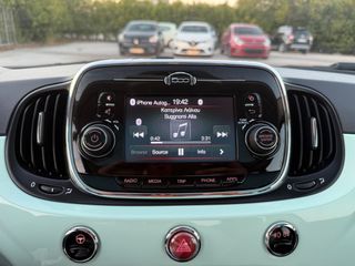 Fiat 500 2016 1.2 Βενζίνη Euro6 Lounge Facelift 41.000km γνήσια - ΑΥΤΟΜΑΤΟ-thumb-19