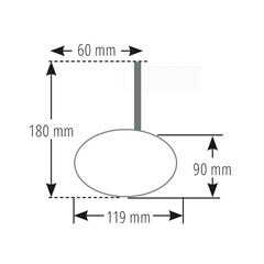 HIGHSIDER Stealth-X6 Bar End Mirror Long (1pc)-thumb-6