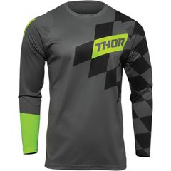 Μπλούζα Παιδική THOR Youth Sector S22Jerrsey Birdrock Μαύρη-Γκρι