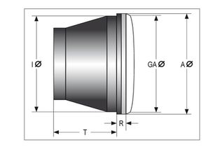 HIGHSIDER Main Headlight Insert LED Type 5 - 5 3/4"-thumb-1