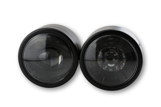 HIGHSIDER smart LED headlight TWIN, black, side mounting-thumb-2