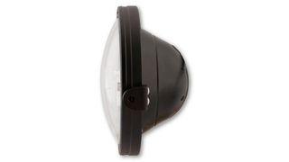 HIGHSIDER pro 7 Inch Headlight Frame-R1 Type 4 LED Black Side Mount-thumb-2