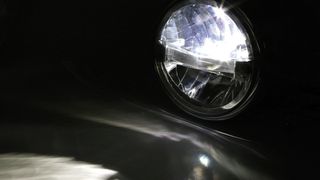 HIGHSIDER pro 7 Inch Headlight Frame-R1 Type 4 LED Black Side Mount-thumb-6