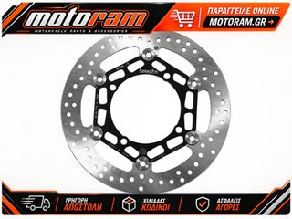 ΔΙΣΚΟΠΛΑΚΑ ΕΜΠΡΟΣ ΠΛΕΥΣΤΗ ORO KAWASAKI KX125/250/500, KXF250, KLX250/650, SUZUKI RMZ250 78B40810 | BREMBO
