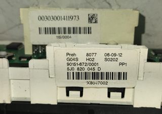 ΔΙΑΚΟΠΤΕΣ ΚΑΛΟΡΙΦΕΡ A/C SKODA FABIA 2 - 5J 2007-14 (5J0820045D)-thumb-2