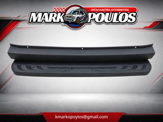 ΠΡΟΦΥΛΑΚΤΗΡΑΣ ΠΙΣΩ MERCEDES SPRINTER 2018 - 2026 W907 - W910 ** ΚΑΙΝΟΥΡΓΙΟΣ ** ΜΑΥΡΟΣ ΜΕ ΣΚΑΛΟΠΑΤΙ