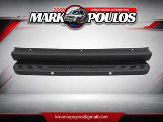 ΠΡΟΦΥΛΑΚΤΗΡΑΣ ΠΙΣΩ MERCEDES SPRINTER 2018 - 2026 W907 - W910 ** ΚΑΙΝΟΥΡΓΙΟΣ ** ΜΑΥΡΟΣ ΜΕ ΣΚΑΛΟΠΑΤΙ ΚΑΙ 4PDC