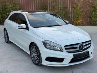 Mercedes-Benz A 180 2014 AMG LINE! ΔΕΡΜΑ ALCANTARA! PANORAMA!-thumb-4